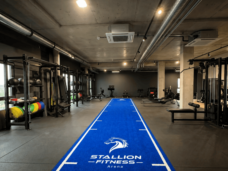 professional gym turf backing layers